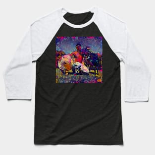 Abstract Is He Real? Baseball T-Shirt